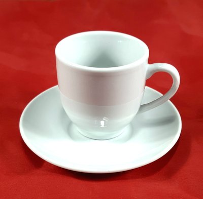 Чашка 75 мл кавова з блюдцем 11418 фото