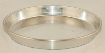 Деко алюмінієве кругле і глибоке, діаметр 24 см 19761 фото