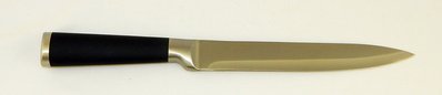 Нож кухонный универсальный цельный с ручкой soft touch 5191 фото
