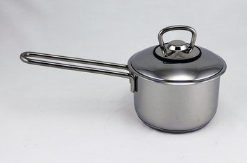 Ковш 1,5 л с крышкой, нержавеющая сталь, Турция 11400 фото