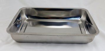 Противень глубокий, прямоугольный, нержавеющая сталь, 40*30*7 см BN-671 фото