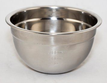 Миска 2,7 л глибока для міксеру, з міркою, діаметр 22 см 18038 фото