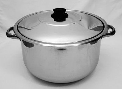 Каструля 13 л нержавіюча сталь, нержавіюча кришка, Ayisigi 30*20 см Ayisigi фото