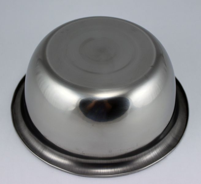 Миска 9 л нержавеющая сталь, диаметр 36 см 19510 фото