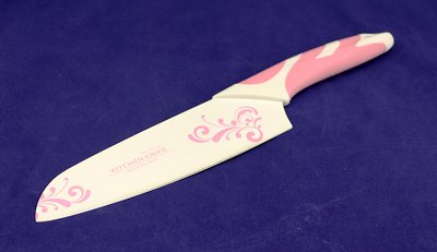 Нож кухонный широкий с антискользящей ручкой 17119 фото
