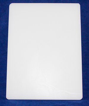 Дошка кухонна обробна 30*45*1,2 см біла 20298 фото