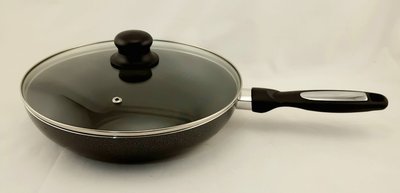 Сковорода з кришкою, діаметр 26 см, протипригарне покриття 12011 фото