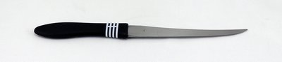 Ніж-пила із пластмасовою чорною ручкою 19723 фото