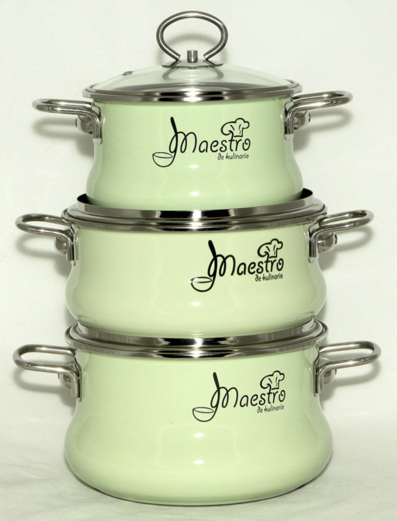 Набор посуды Маэстро зеленый | Посудус